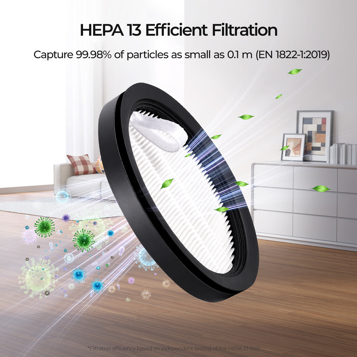 4er-Pack Ersatzfilter für Vortex Akku-Staubsauger